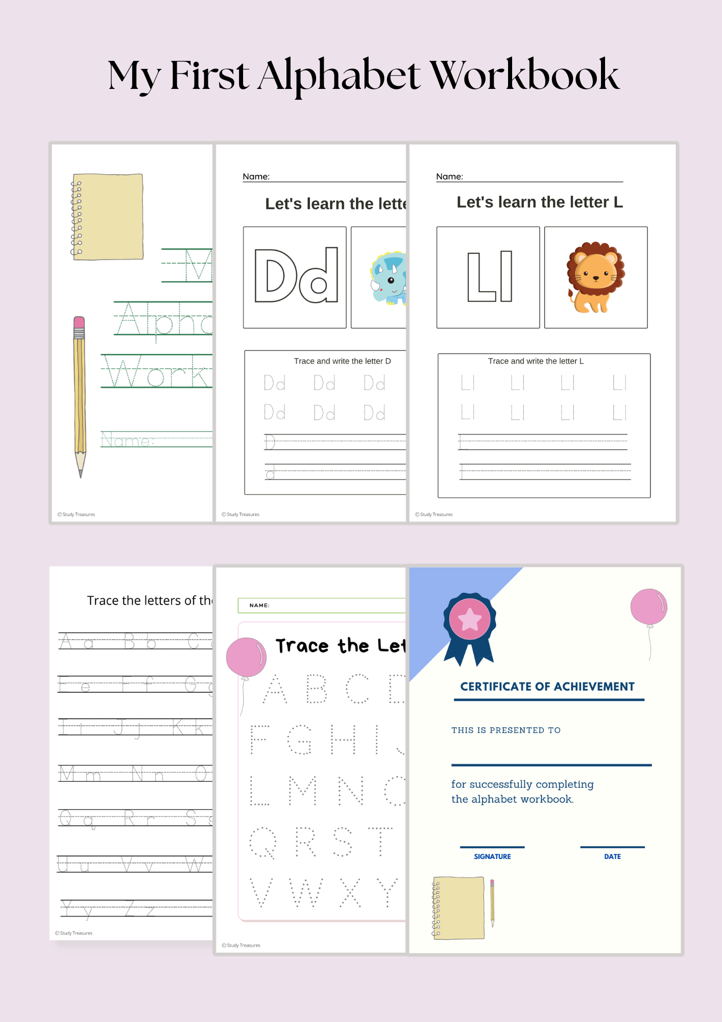 My First Alphabet Workbook