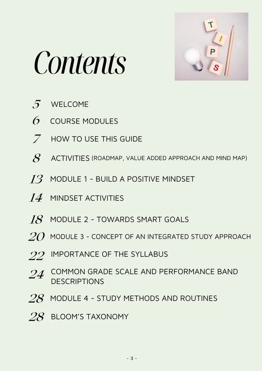 The Comprehensive HSC Study Guide