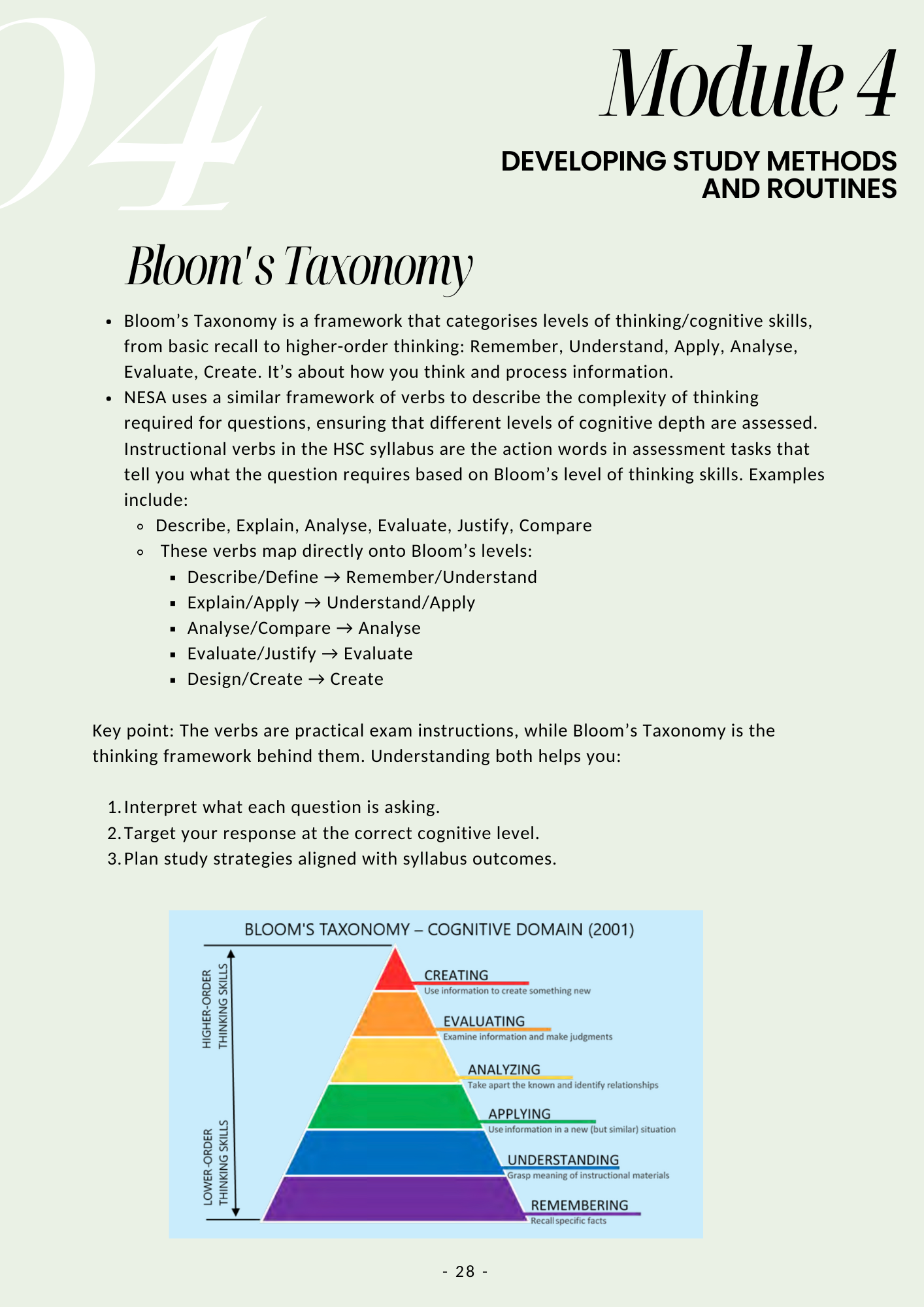 The Comprehensive HSC Study Guide
