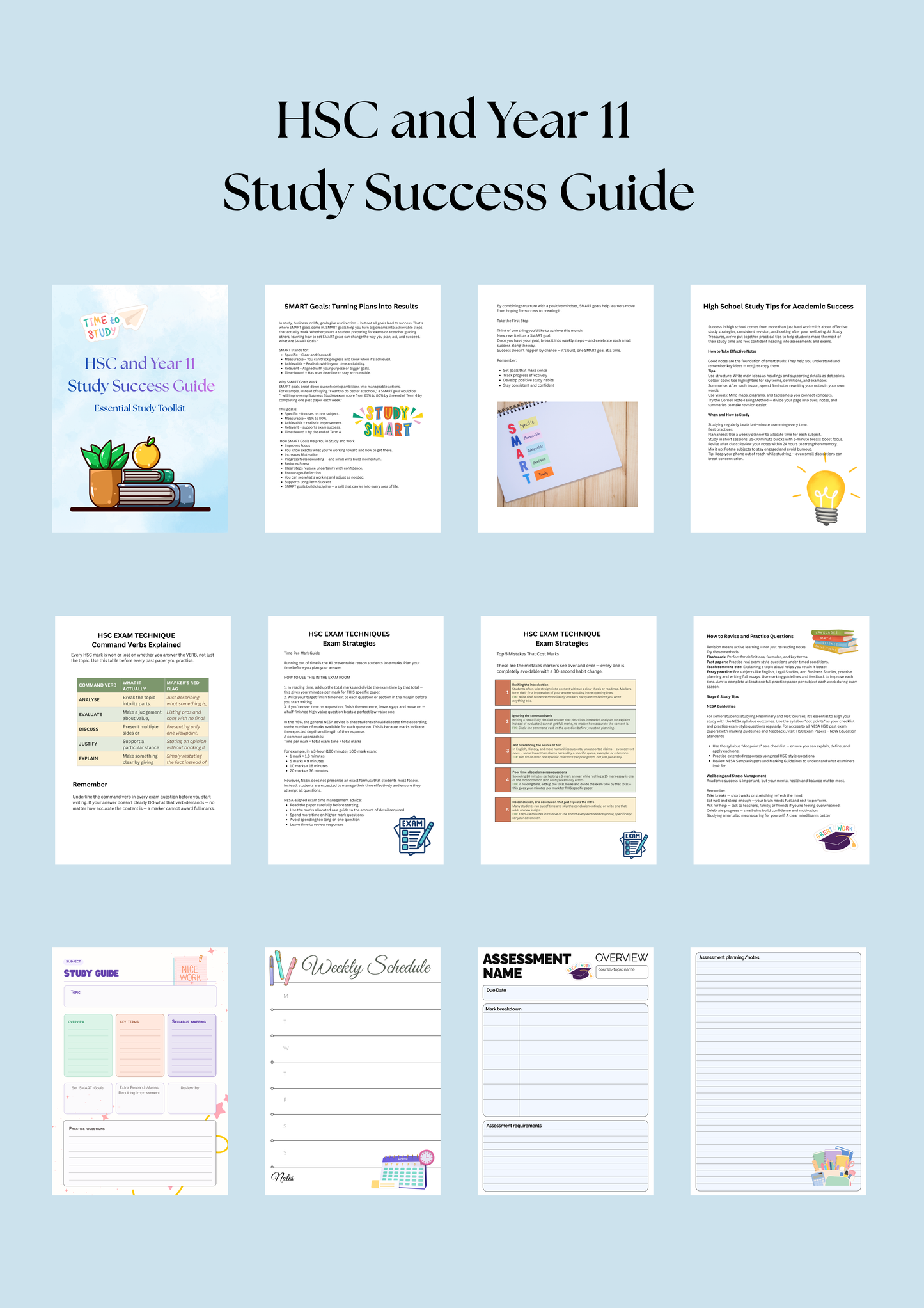 HSC and Year 11 Study Success Guide
