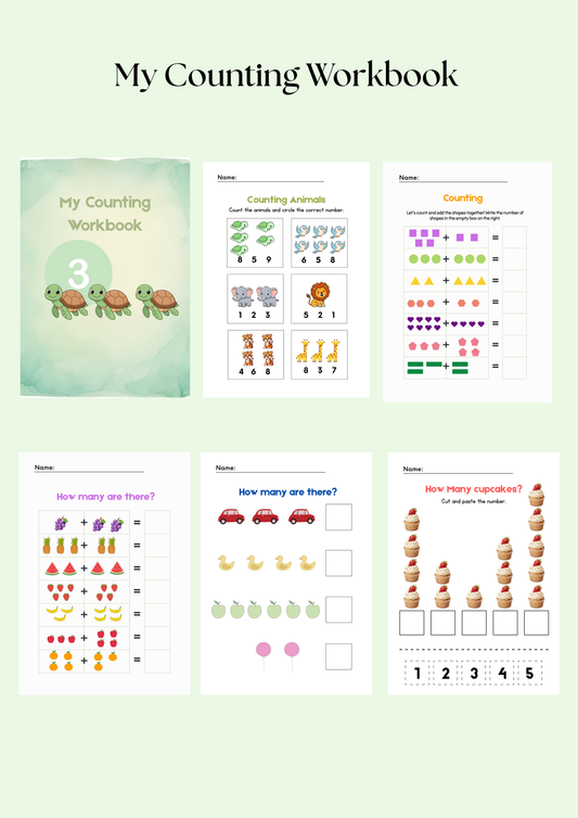 Free My Counting Workbook
